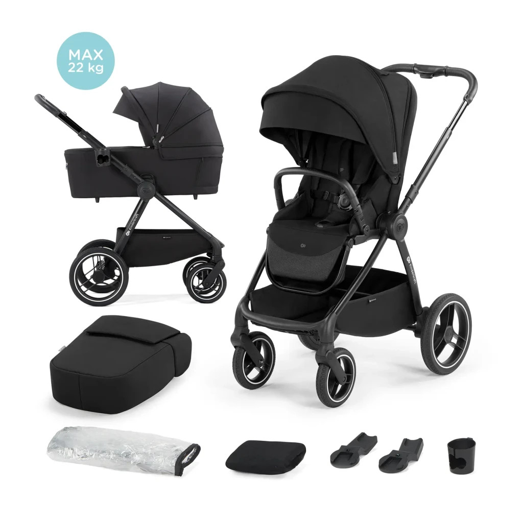 Коляска Kinderkraft 2 в 1 Nea Midnight Black (KSNEA000BLK2000) (5902533918867) - зображення 7