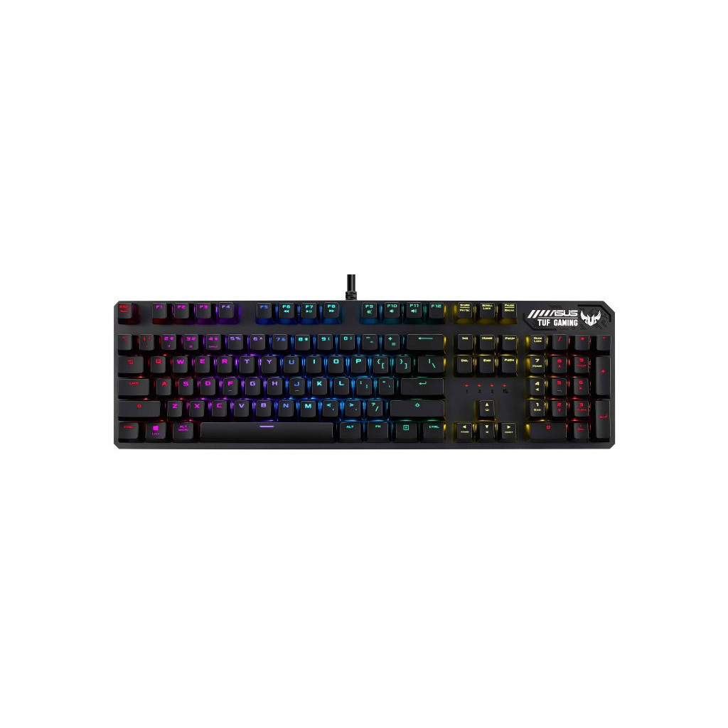 Клавіатура ASUS TUF Gaming K3 Kailh Brown Switches USB UA Black (90MP01Q1-BKMA00) - зображення 2