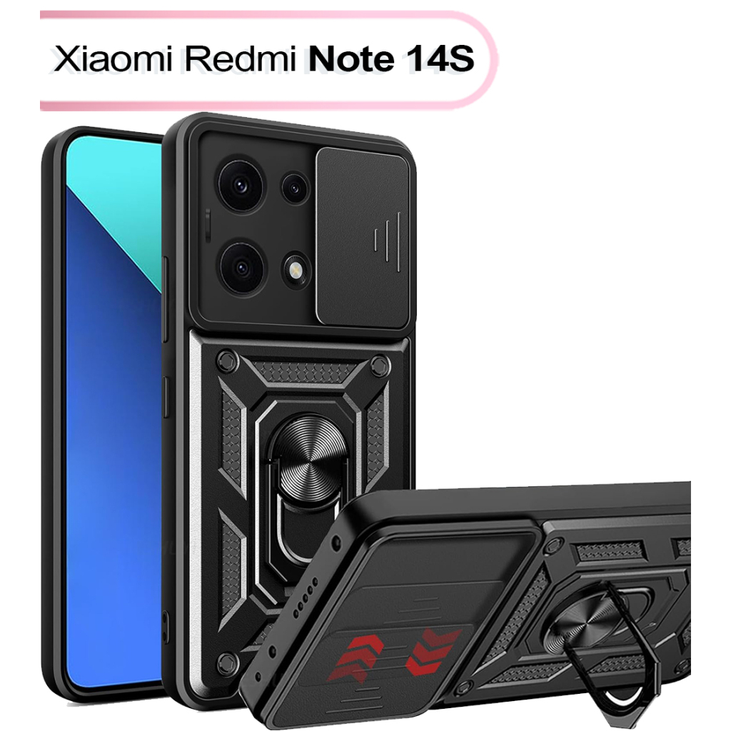 Чохол до мобільного телефона BeCover Xiaomi Redmi Note 14S Black (713546) - зображення 1