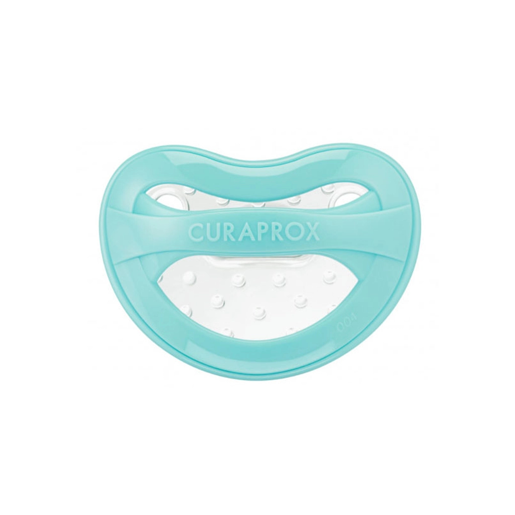 Пустушка Curaprox для дітей віком від 7 до 18 місяців Бірюзова (Babysoother turquoise s1) - зображення 2
