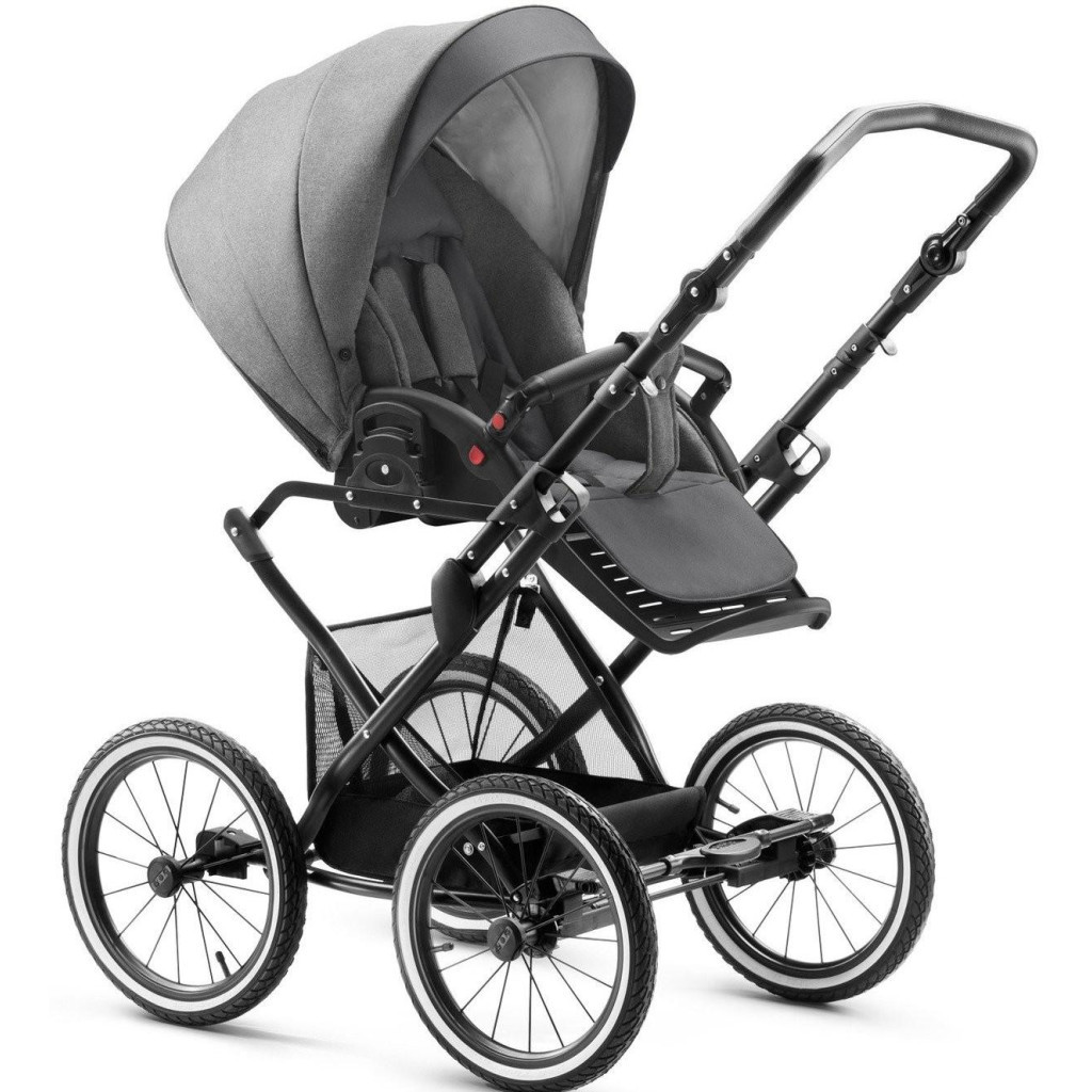 Коляска Jedo 2в1 Bartatina V1 (BARTATINAV1-BLACK-MS-14) - зображення 2
