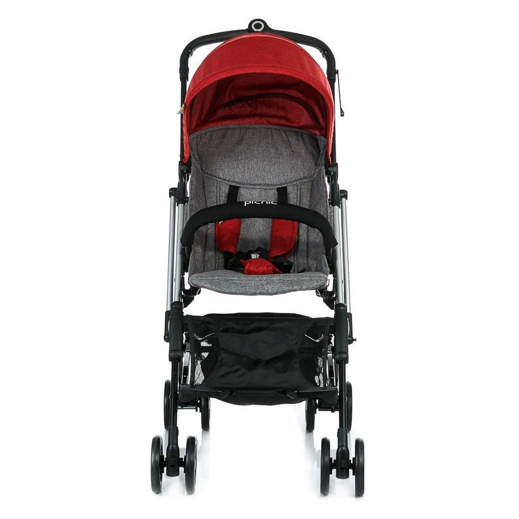 Коляска BabyHit Picnic Red-Grey (69694) - зображення 2