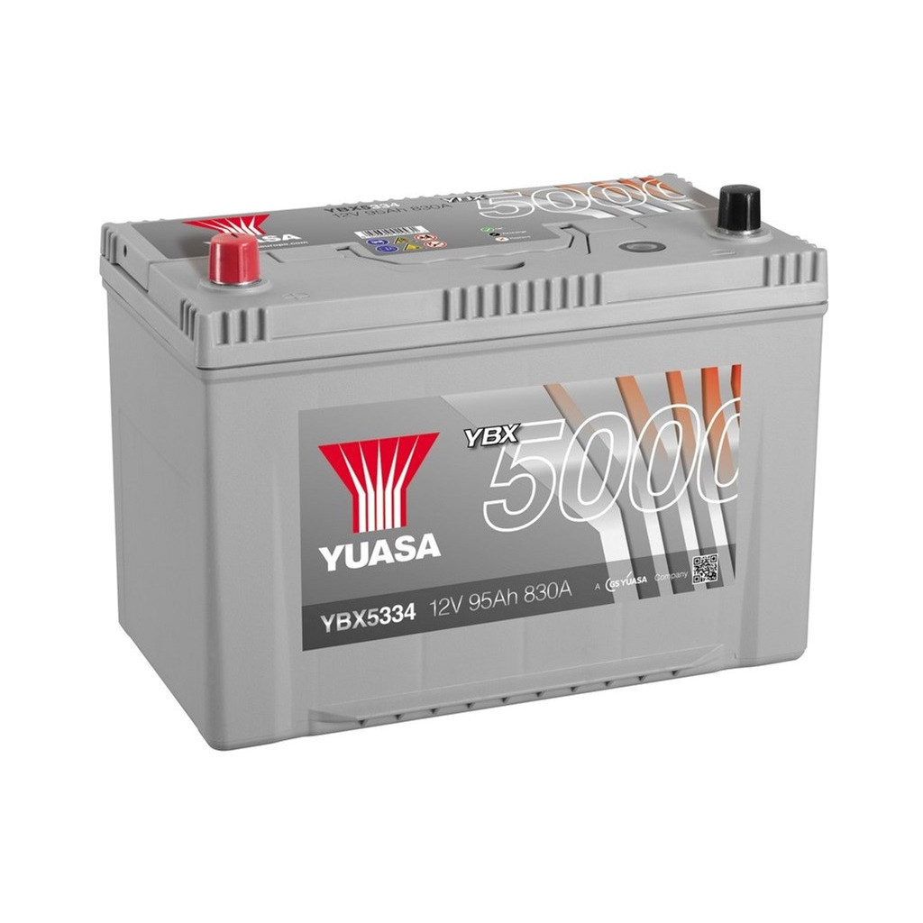 Акумулятор автомобільний Yuasa 12V 100Ah Silver High Performance Battery (YBX5334) - зображення 1