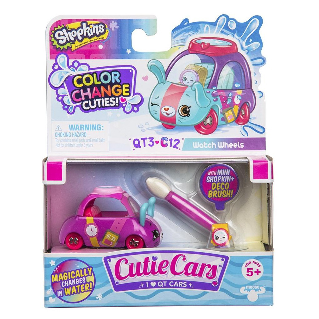 Машина Shopkins Cutie Cars S3 Міняємо колір Тік-так (57400) - зображення 2