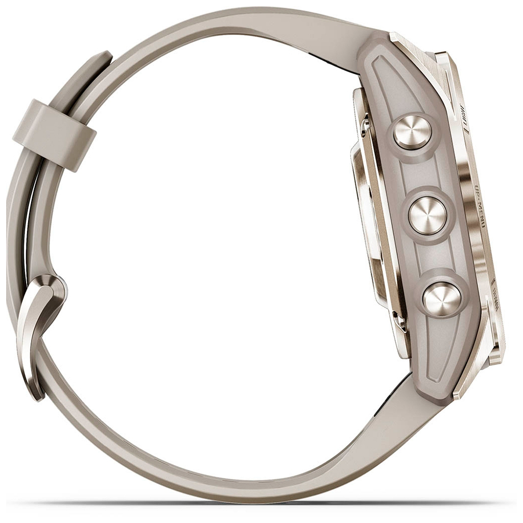 Смарт-годинник Garmin EPIX PRO (g2), 42mm, Saph, Soft Gold SS, Lt. Sand, GPS смарт (010-02802-11) - зображення 4