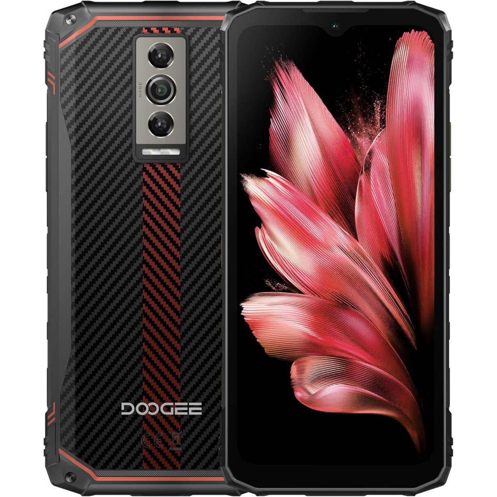 Мобільний телефон Doogee Blade10 4/128Gb Black Red (6923740216415) - зображення 1