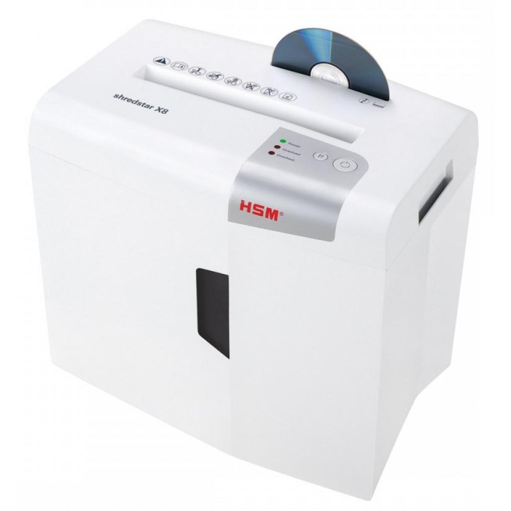 Знищувач документів HSM shredstar X8 (4,5x30) (6010958) - зображення 3