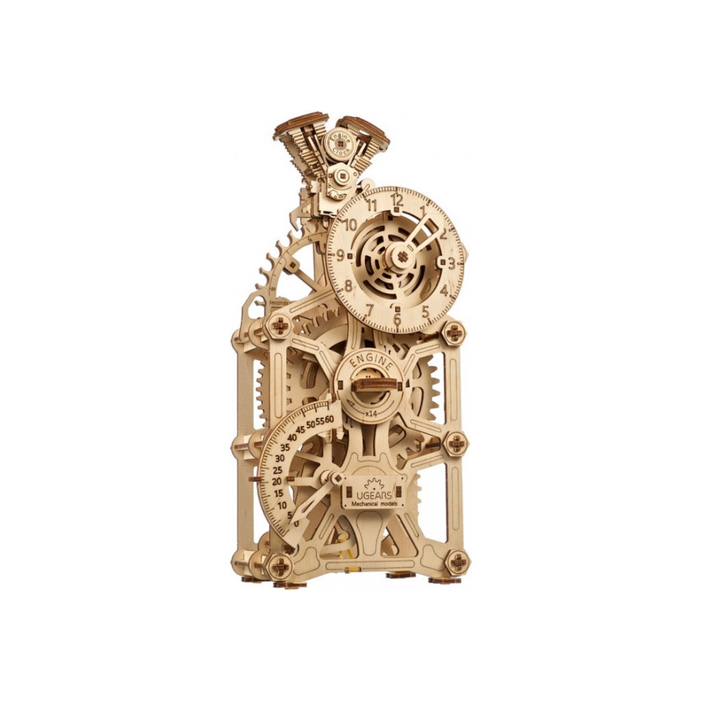 Конструктор Ugears Годинник Двигун (6337516) - зображення 2