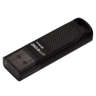 USB флеш накопичувач Kingston 64GB DataTraveler Elite G2 Metal Black USB 3.1 (DTEG2/64GB) - зображення 4