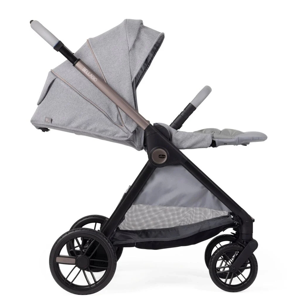Коляска Chicco 2 в 1 Bellagio світло сіра (2900990878024) (87136.40.01) - зображення 6