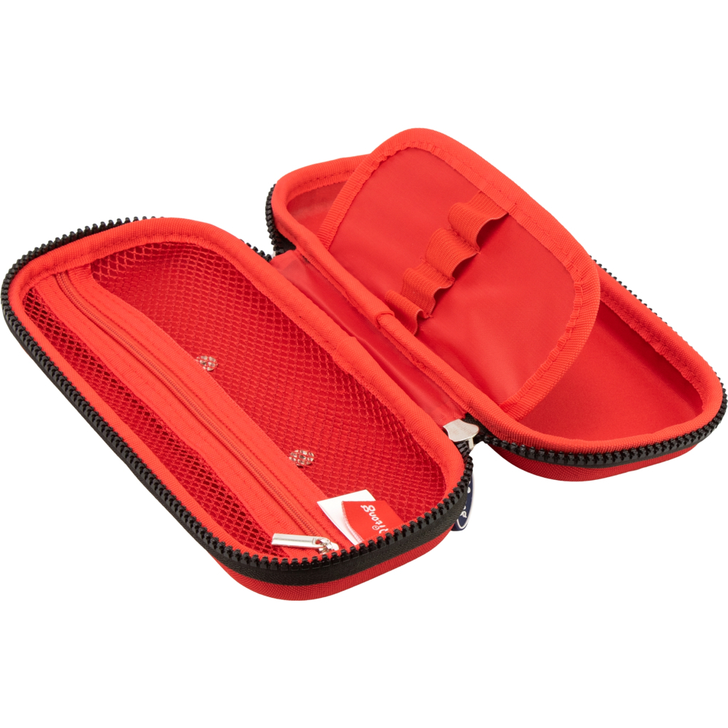 Пенал Cool For School 1 відділення Червоний (QT-5741-Red) - зображення 3