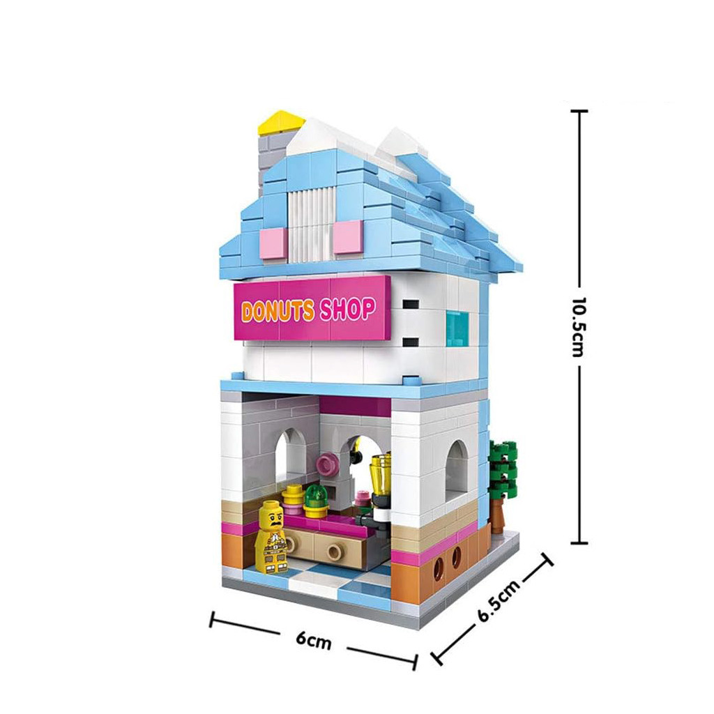 Конструктор LOZ mini Магазин солодощів (1606) - зображення 3