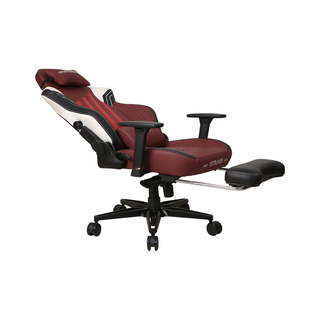 Крісло ігрове 1stPlayer Duke Black-White-Red (Duke BlackWhiteRed) - зображення 7