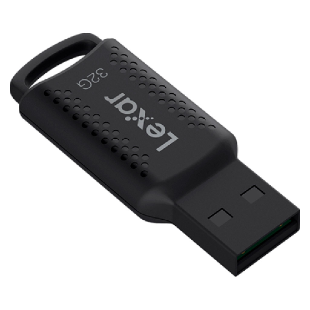 USB флеш накопичувач Lexar 32GB JumpDrive V400 Black USB 3.0 (LJDV400032G-BNBNG) - зображення 3