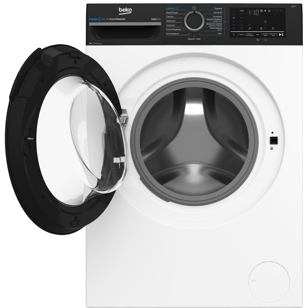 Пральна машина Beko BM3WFU410415WPBB - зображення 3
