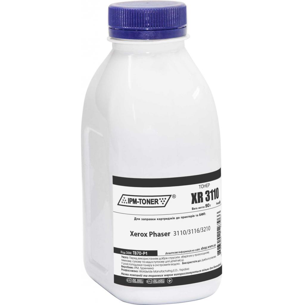 Тонер Xerox Ph3110/3116/3210, 90г Black IPM (TB70-P1) - изображение 1