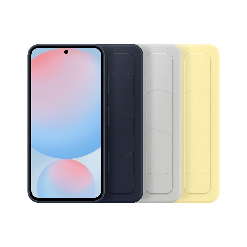 Чохол до мобільного телефона Samsung Galaxy S24 FE (S721) Standing Grip Case black blue (EF-GS721CNEGWW) - зображення 7