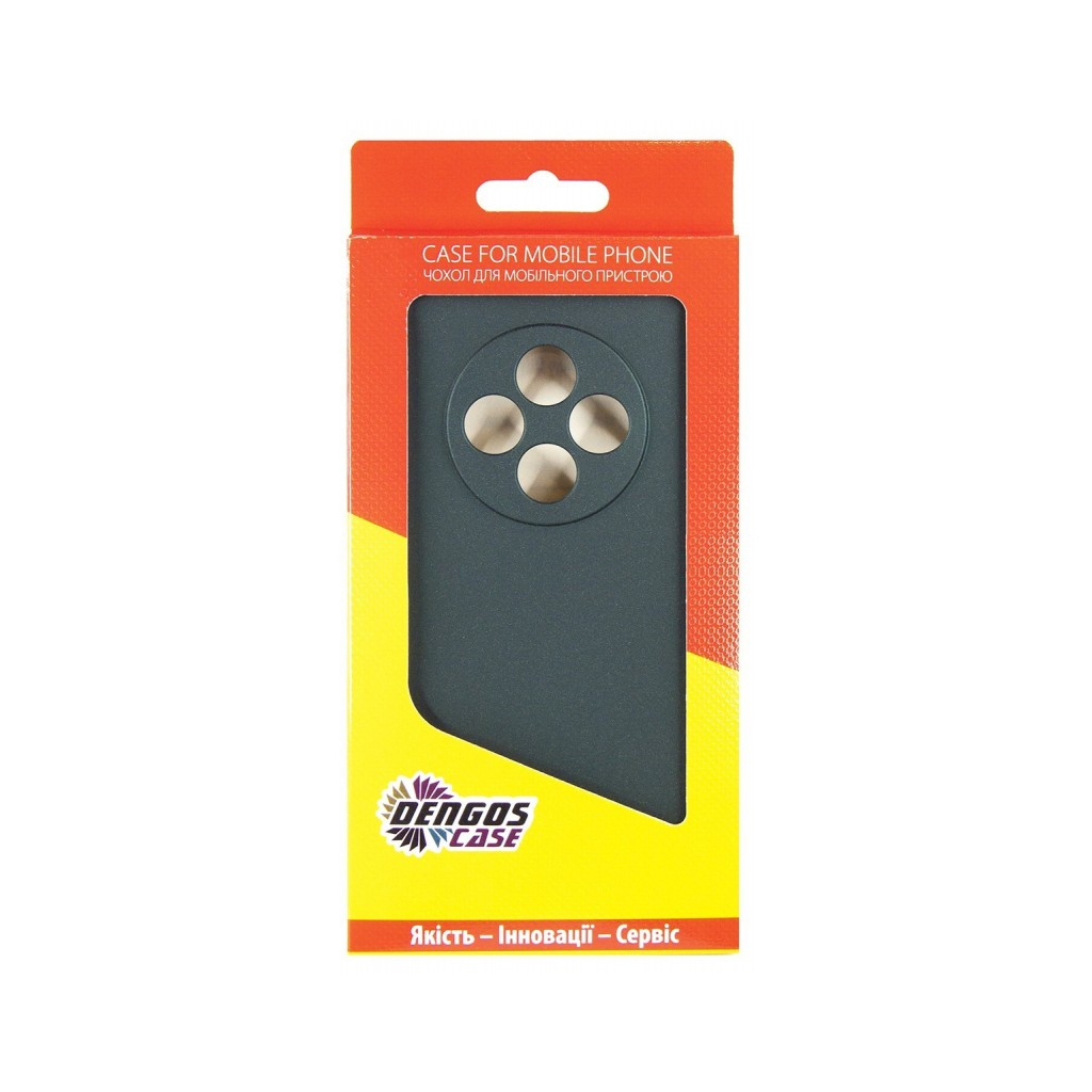 Чохол до мобільного телефона Dengos Oppo Reno 12 F/FS Soft + glass (Green) (DG-KM-115) - зображення 3