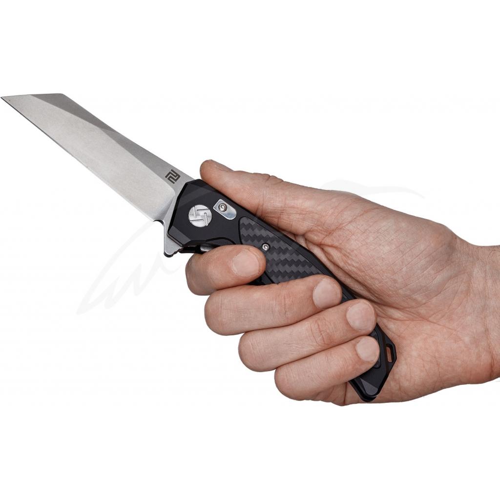 Ніж Artisan Falcon SW, D2, Aluminium/CF (1809P-BCF) - изображение 2