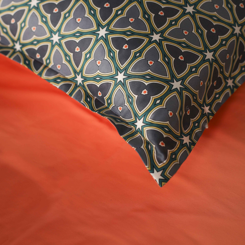 Постільна білизна Viluta Сатин Єгипетська бавовна 03 євро (03_EX_ev) - зображення 10