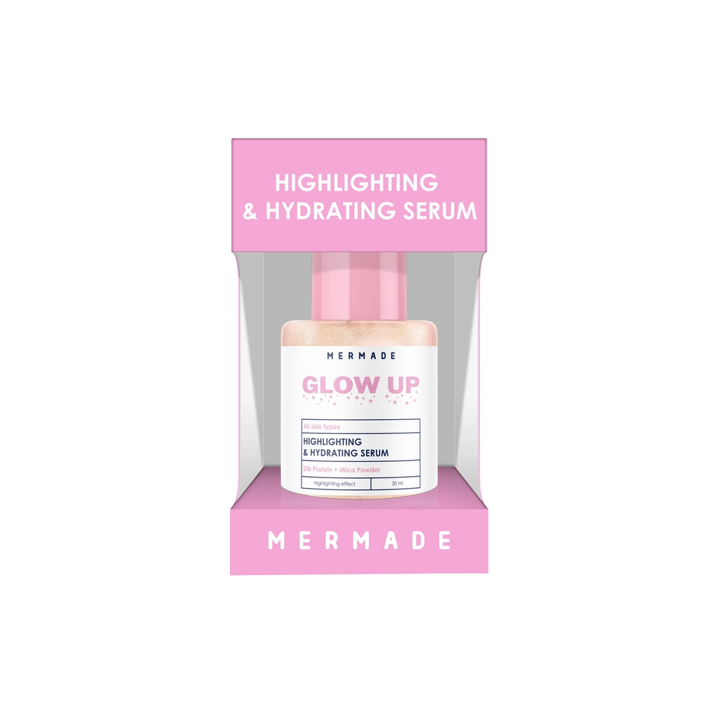 Сироватка для обличчя Mermade Silk Protein & Mica Сироватка-хайлайтер 30 мл (4823122900494) - зображення 1
