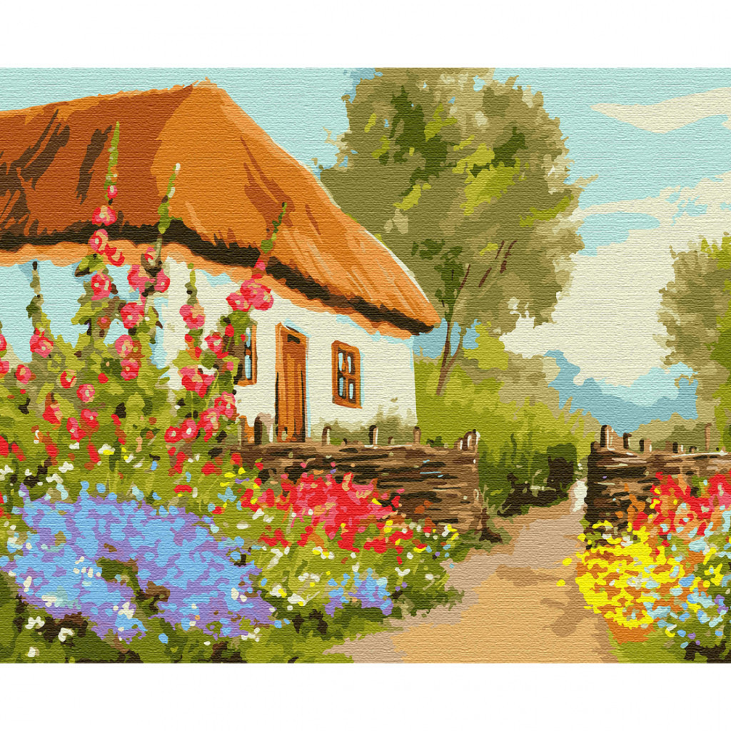 Картина по номерам Santi Літо в селі 40*50 (954815) - зображення 1