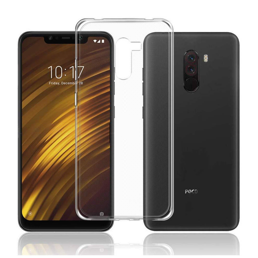 Чохол до мобільного телефона Laudtec для Xiaomi Pocophone F1 Clear tpu (Transperent) (LC-XPF1) - зображення 5