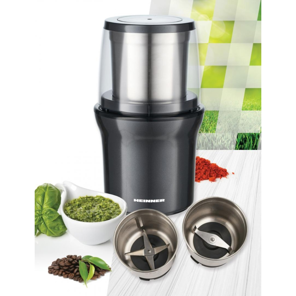 Кавомолка HEINNER HCG-200DGIX2 - изображение 4