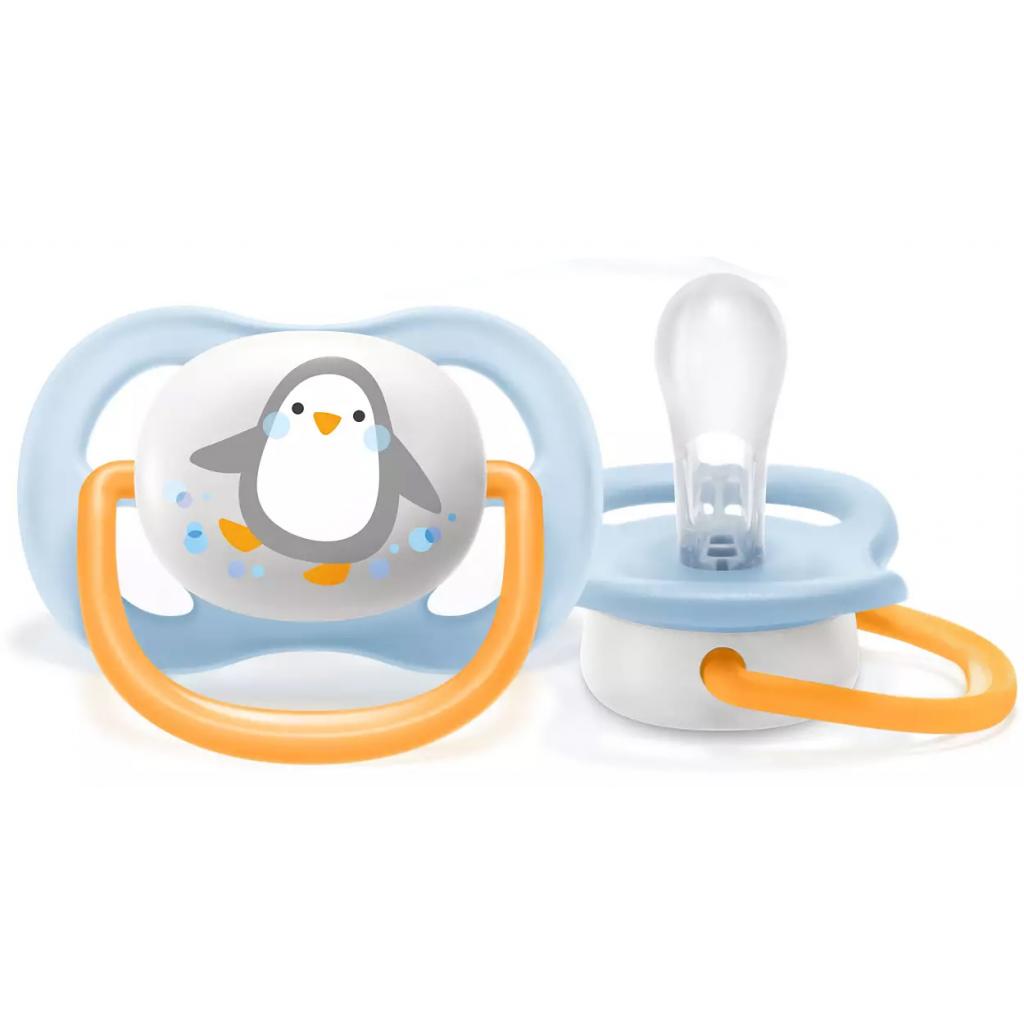 Пустушка Philips AVENT Ultra Air Animal для хлопчиків 0-6 міс (SCF080/05) - зображення 3