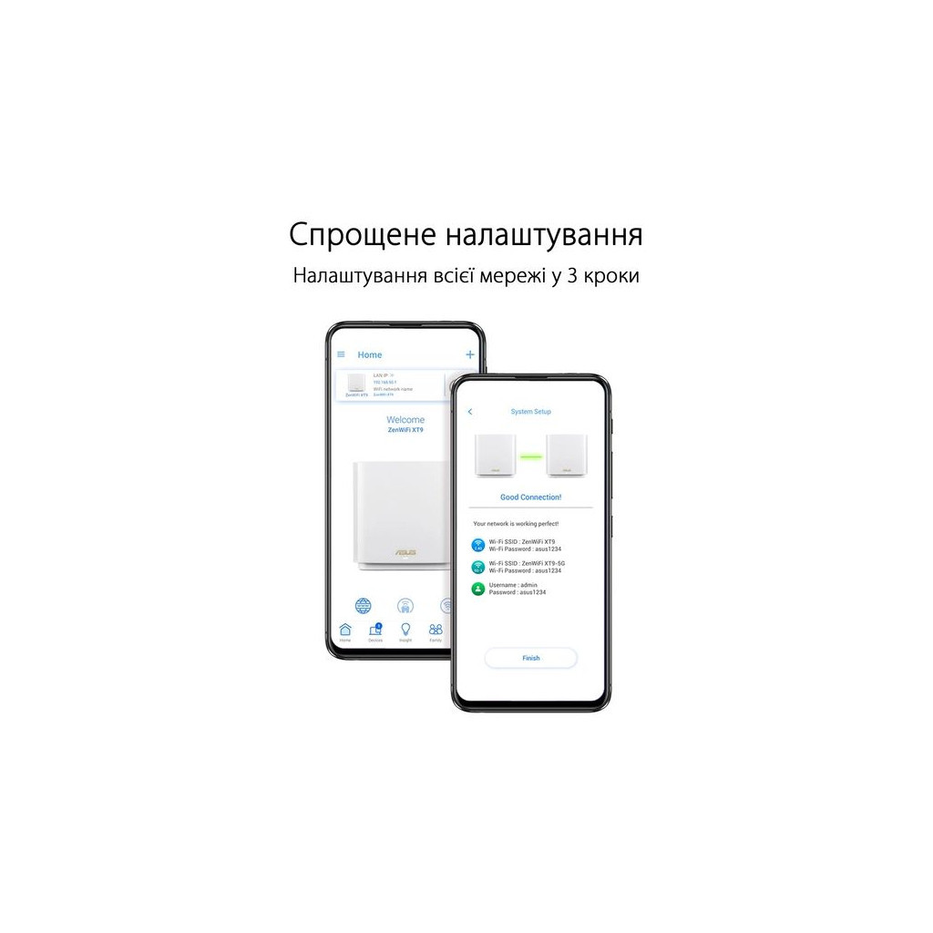 Маршрутизатор ASUS ZenWiFi XT9 1PK (90IG0740-MO3B60) - зображення 4