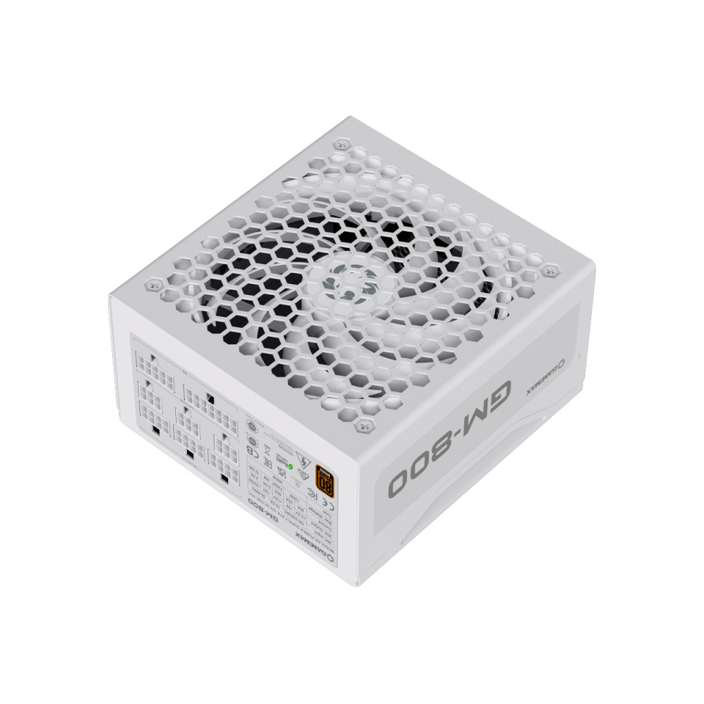 Блок живлення Gamemax 800W (GM-800 Modular white) - зображення 3