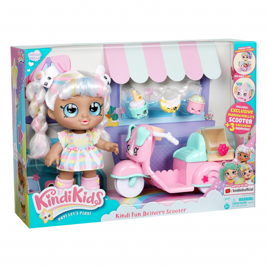 Лялька Kindi Kids Марша Мелло зі скутером (50047) - зображення 4