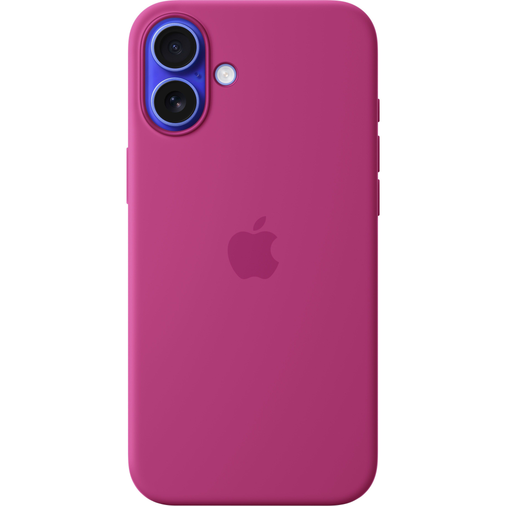 Чохол до мобільного телефона Apple iPhone 16 Plus Silicone Case with MagSafe - Fuchsia (MYYE3ZM/A) - зображення 3