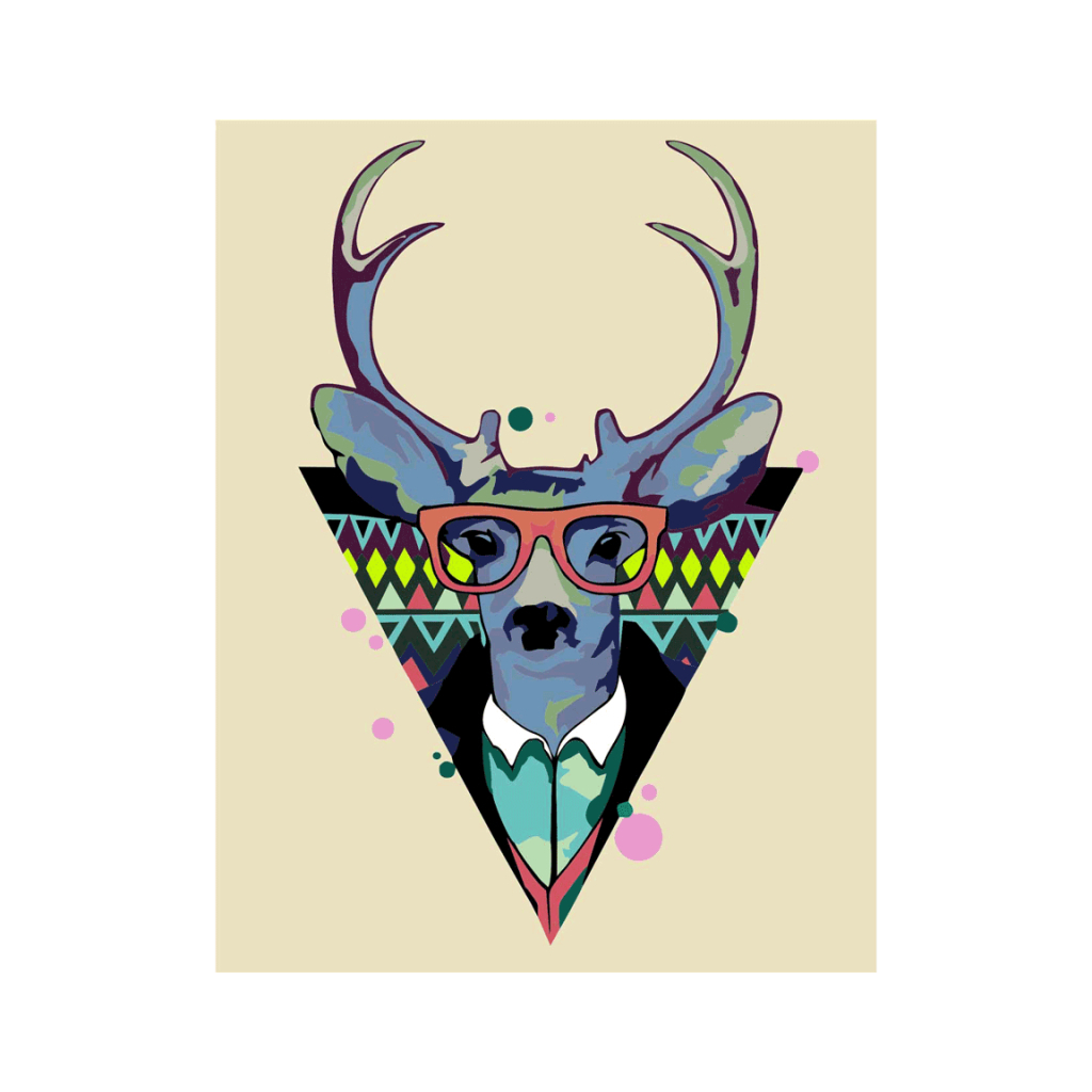 Картина по номерам Rosa Start Cool deer (4823098501336) - зображення 1