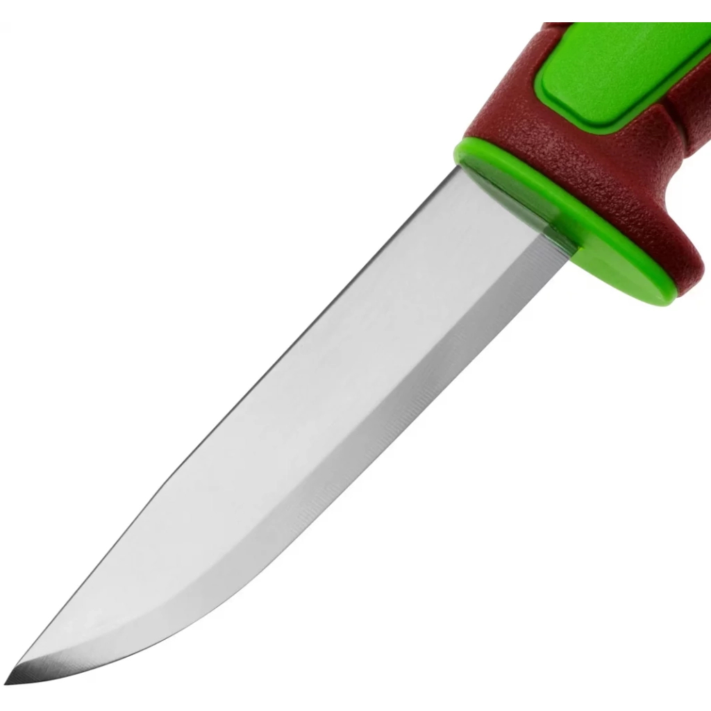 Ніж Morakniv Basic 511 LE 2024 carbon steel Ivy Green/Dala Red (14281) - зображення 6