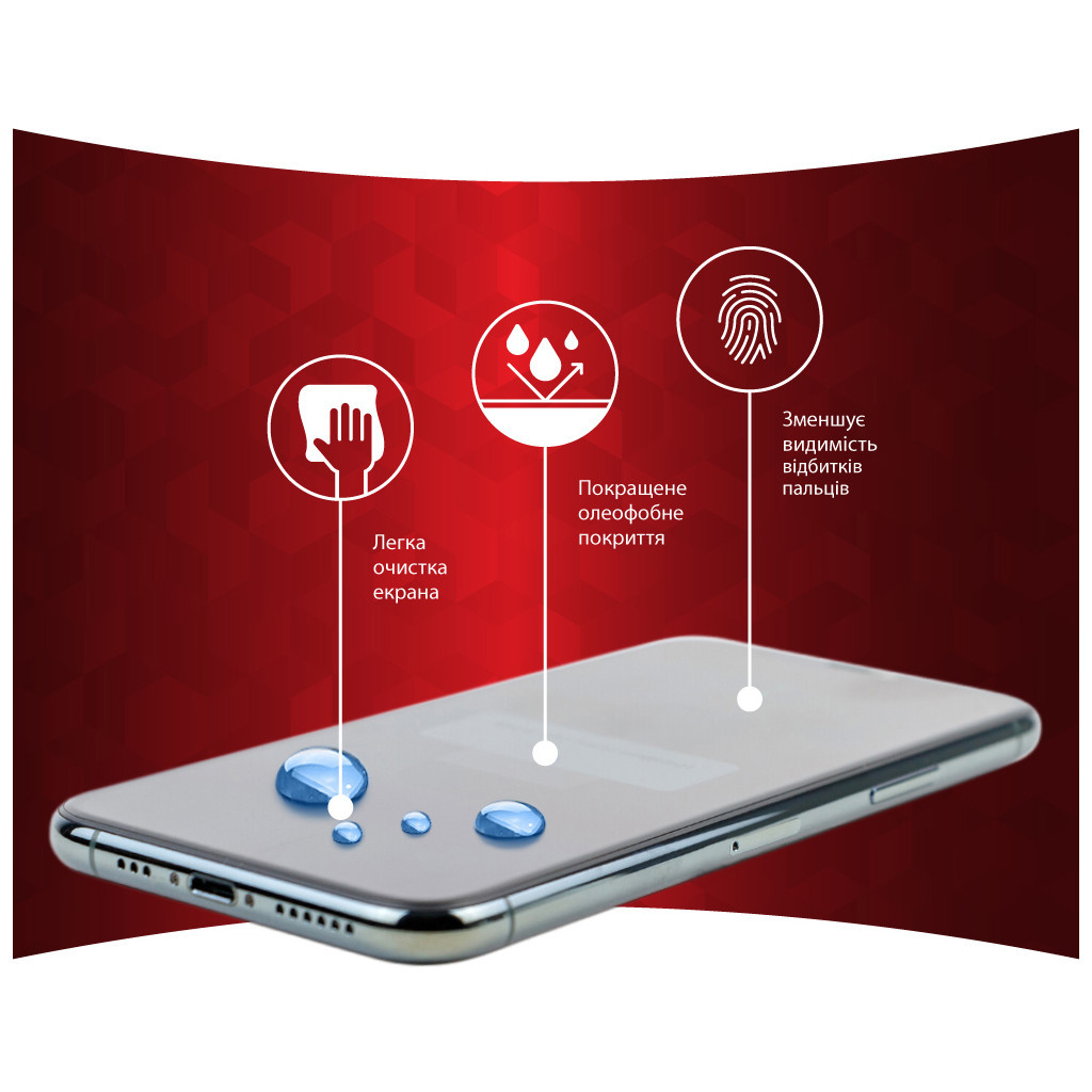 Скло захисне Intaleo Full Glue Realme C30S (1283126551918) - зображення 5