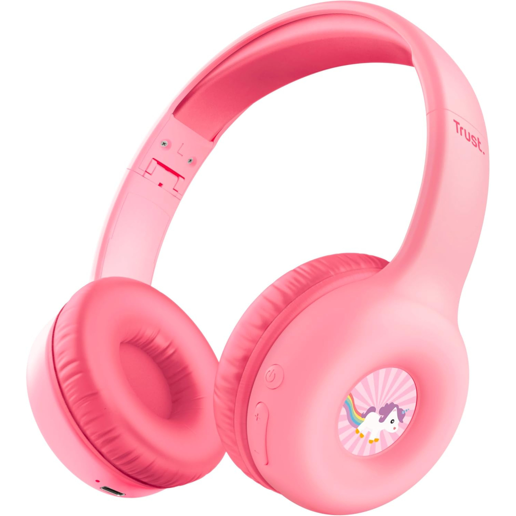 Навушники Trust Nouna Kids Wireless Pink (25274) - изображение 1