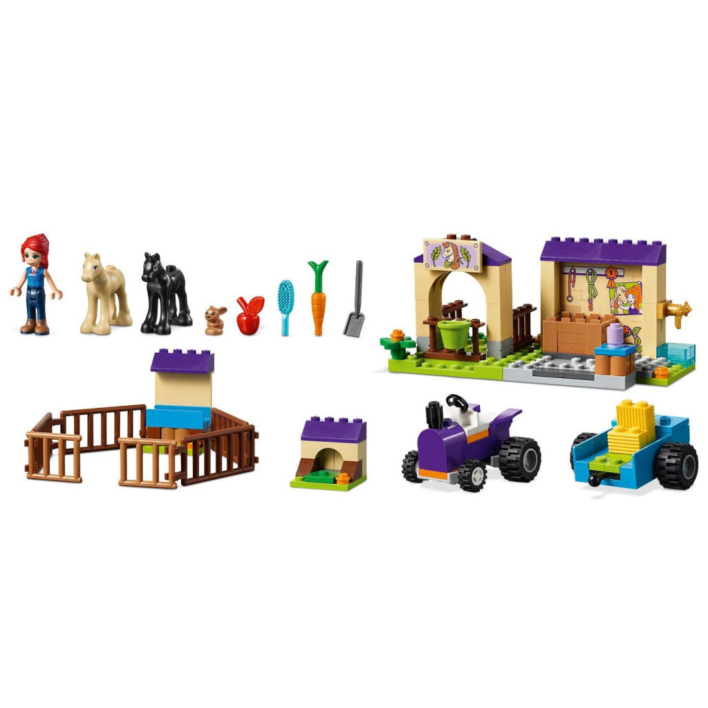 Конструктор LEGO Friends Конюшня для лошати Мії 118 деталей (41361) - зображення 3