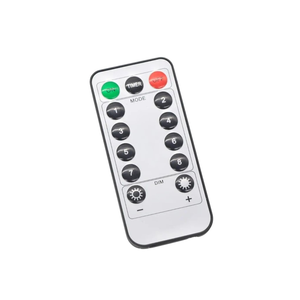 Гірлянда Chomik Штора" 150 LED холодний білий, 3x1,5 м, USB, з пультом, IP20, від мережі (5900779898493) - зображення 5