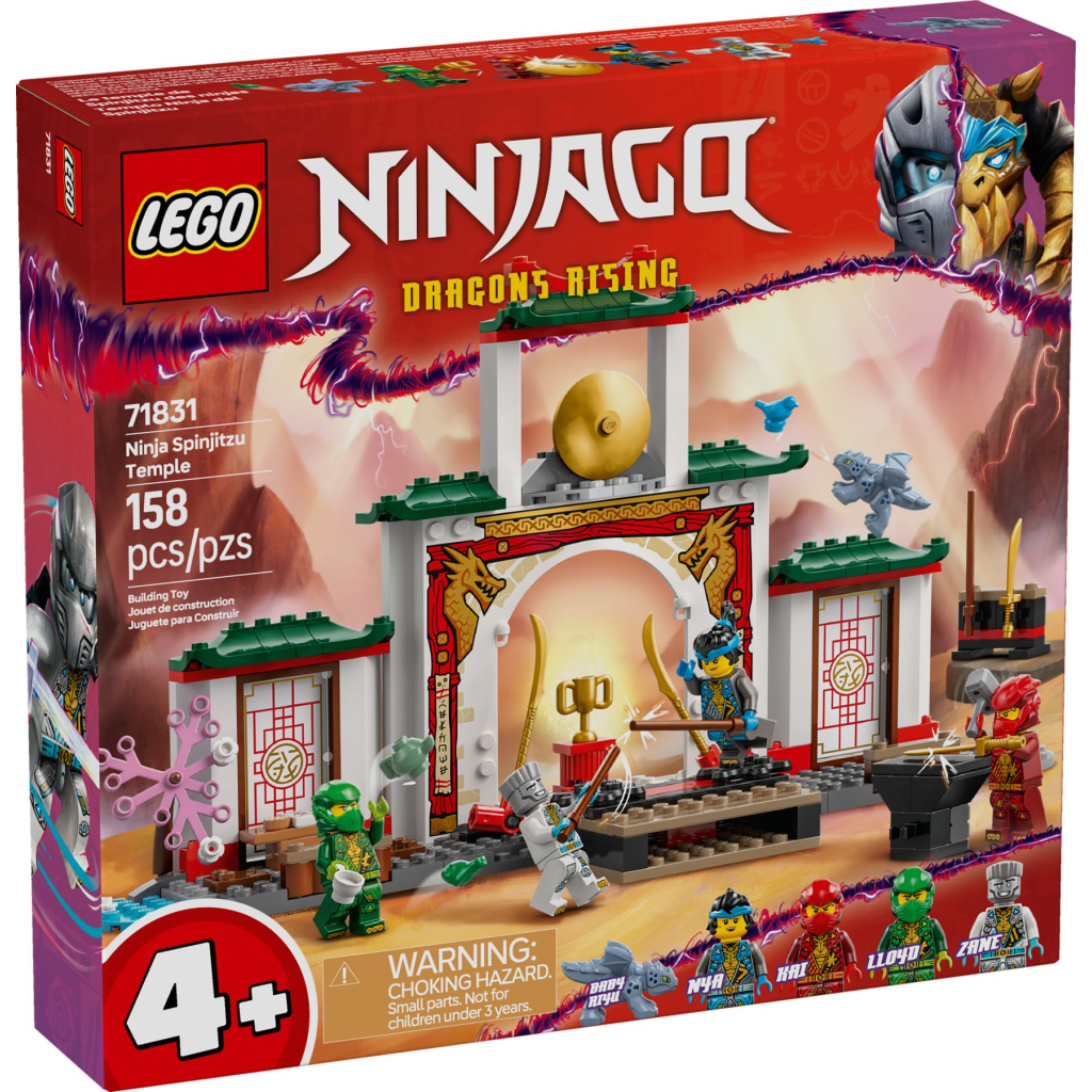 Конструктор LEGO Ninjago Храм ніндзя Спін-джитсу (71831) - зображення 1