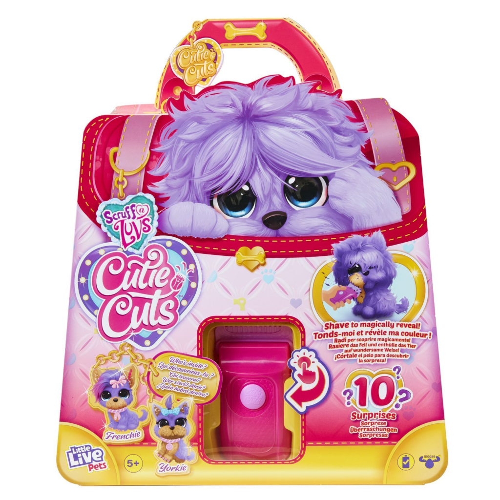 М'яка іграшка Moose Няшка-потеряшка Грумінг салон лілова (30147) - зображення 4