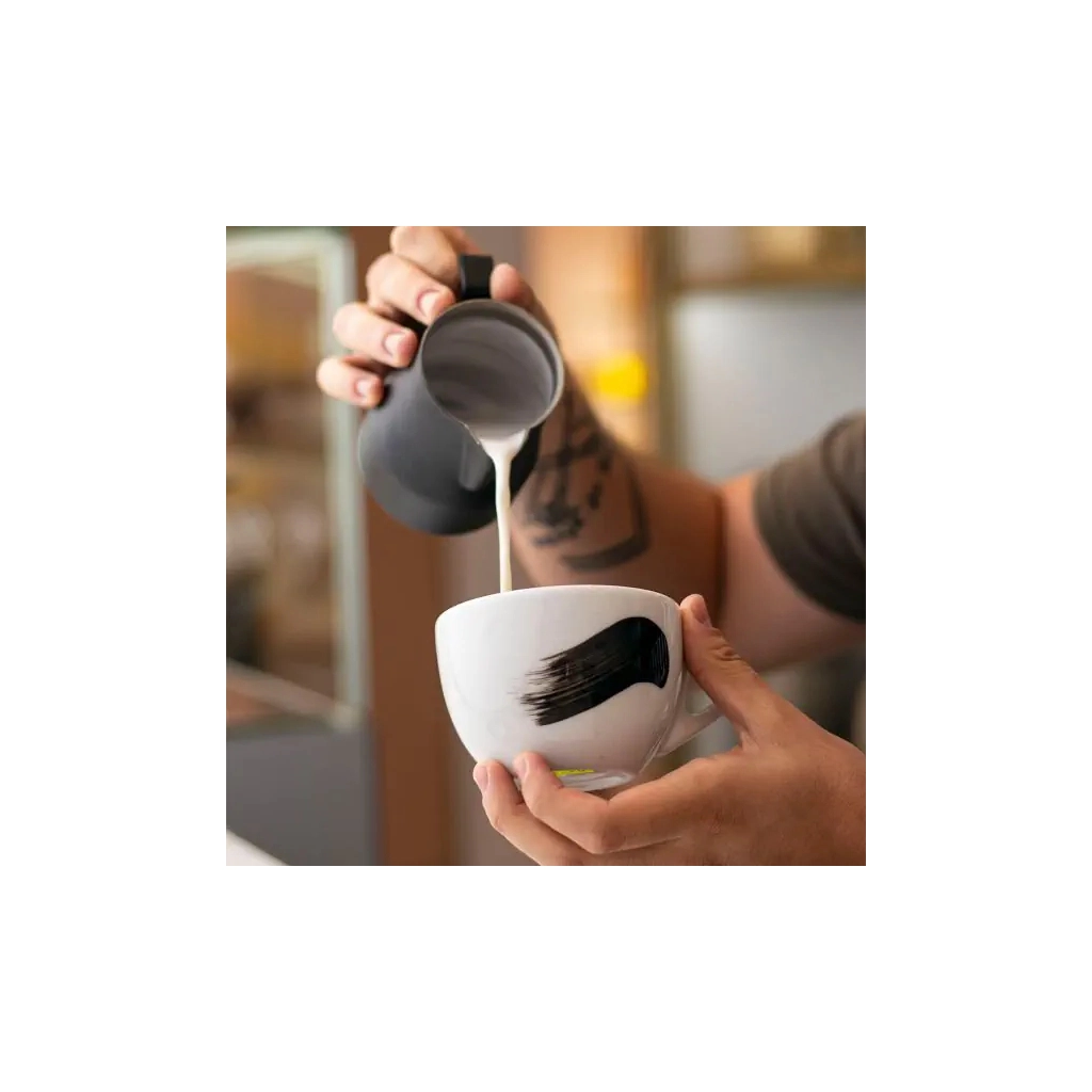 Чашка Ancap cappuccino 180 мл, серія Verona Millecolori Black (35192) - зображення 4