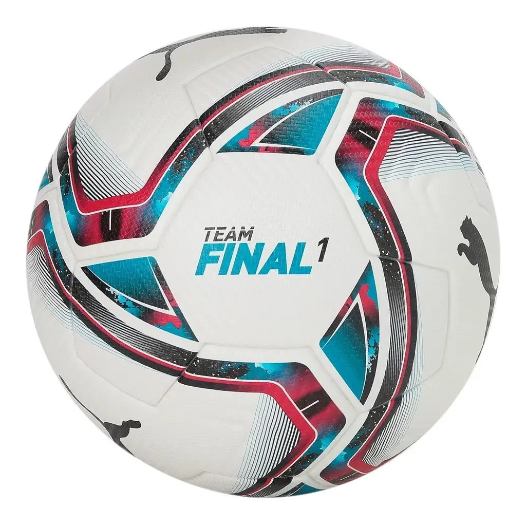 М'яч футбольний Puma team FINAL 21.1 FIFA Quality Pro Ball Уні 5 Білий / Синій / Червоний (4062451442620) - зображення 2