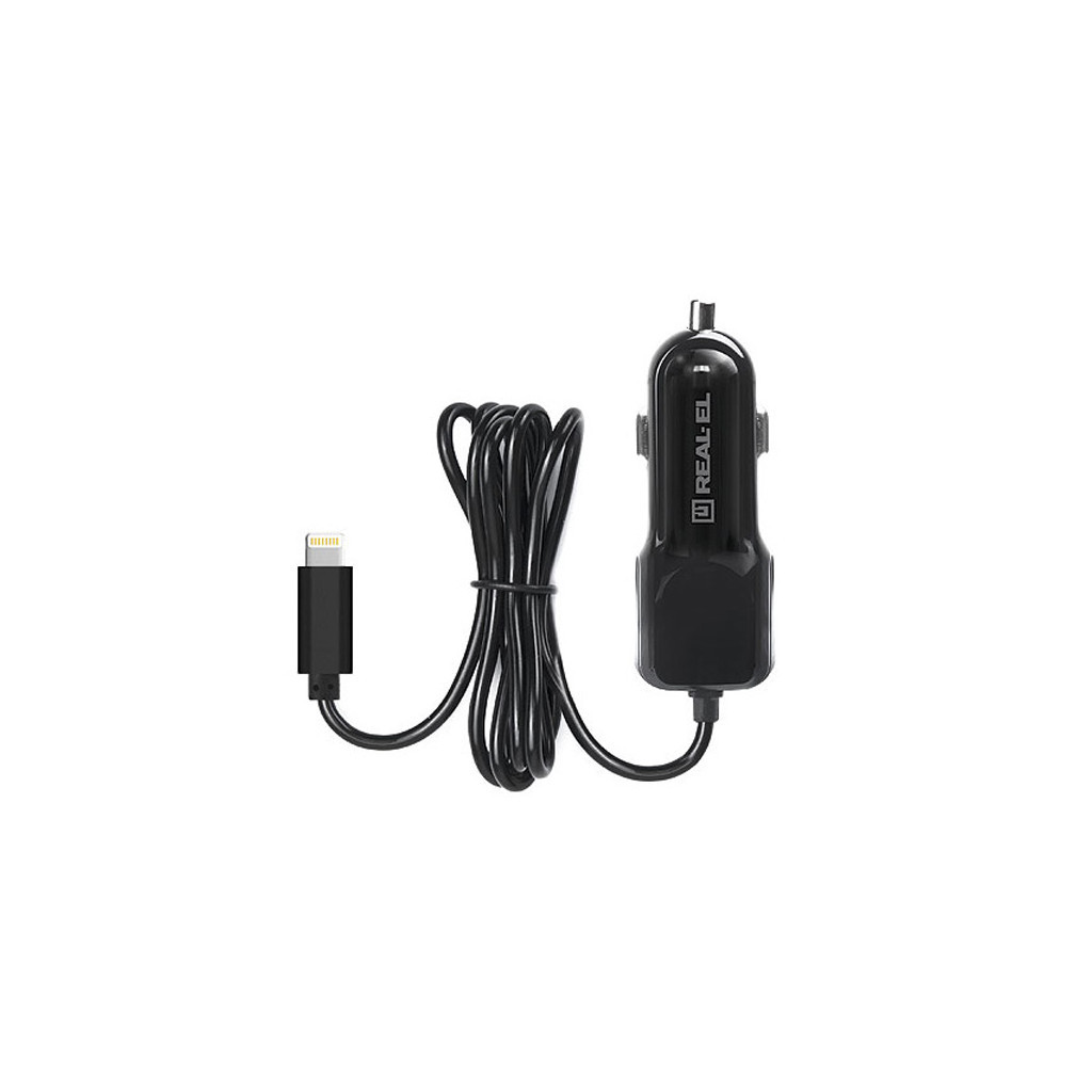 Зарядний пристрій REAL-EL CA-17 black (EL123160010) - зображення 6