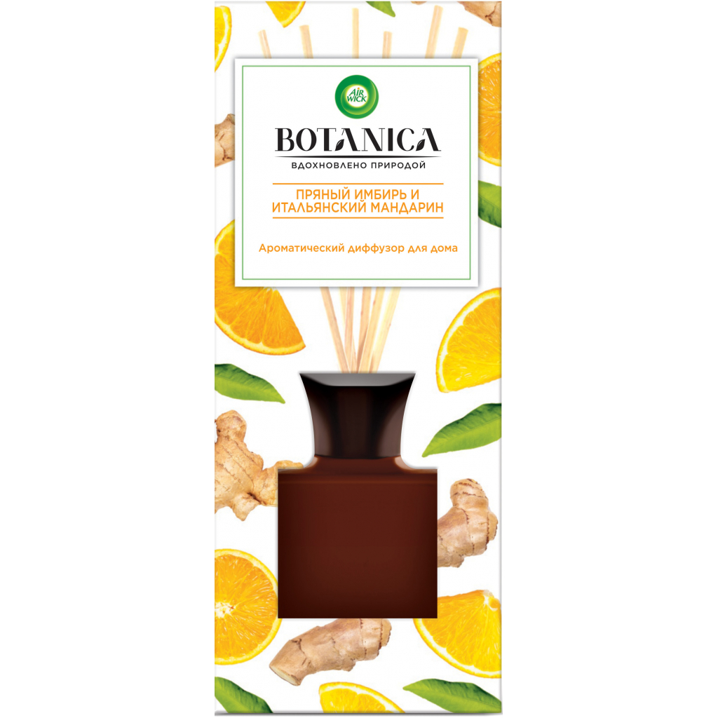 Аромадифузор Air Wick Botanica Пряний імбир та італійський мандарин 80 мл (4640018995446) - зображення 2