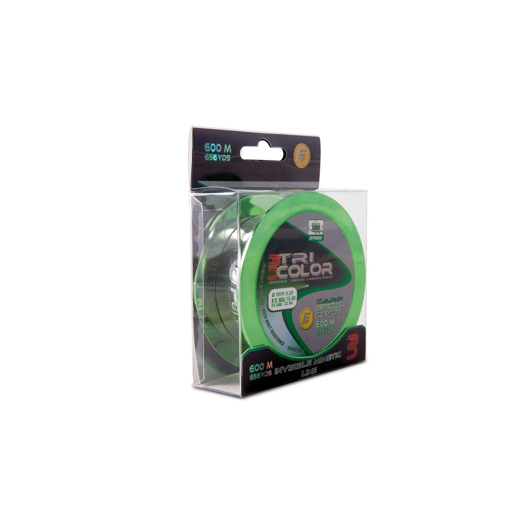 Волосінь Lineaeffe Camou Carp Tri Colour (3600225) - зображення 1