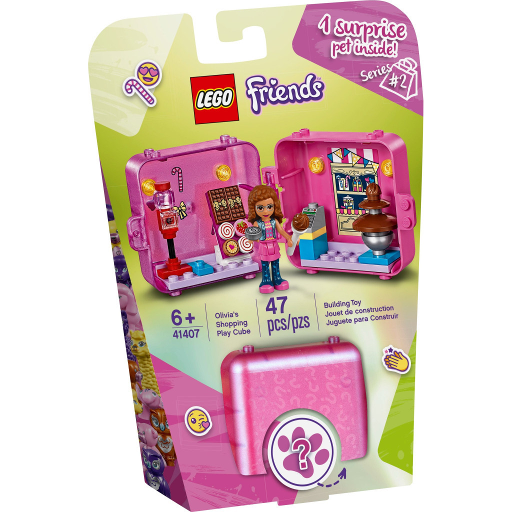 Конструктор LEGO Friends Ігрова скринька «Покупки Олівії» 47 деталей (41407) - зображення 1