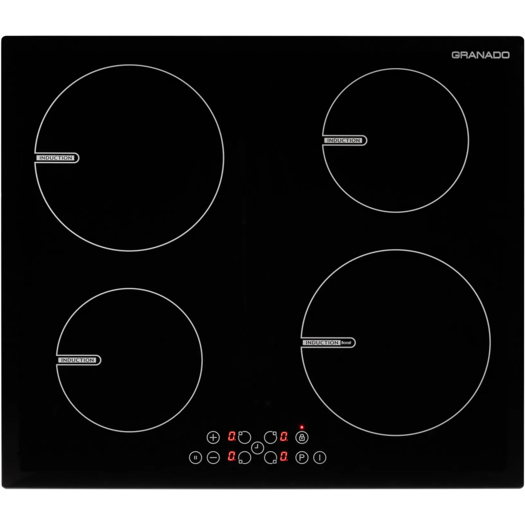 Варочна поверхня GRANADO GIH 614 black glass - зображення 1