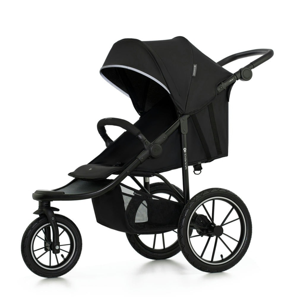 Коляска Kinderkraft Helsi Deep Black (KSHELS00BLK0000) (5902533922581) - зображення 1