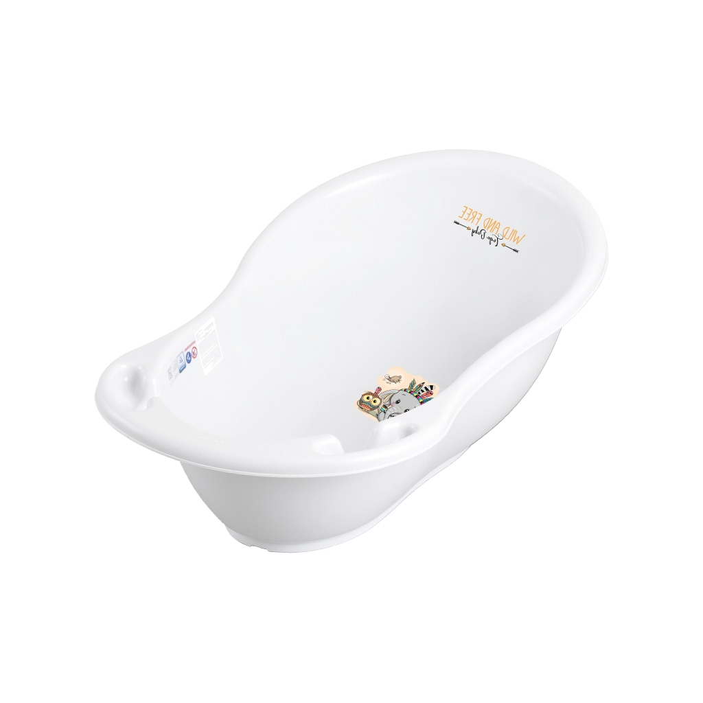 Ванночка Tega Baby \WILD&FREE LITTLE ELEPHANT 86 см white green (DZ-004-103-SLONIK) - зображення 1